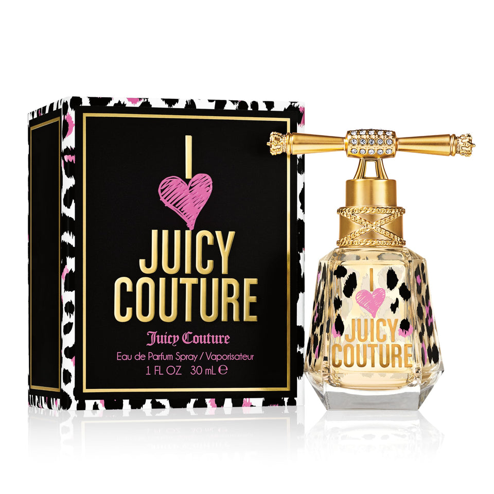 Juicy Couture I Love Juicy bottle front, ideal for confident daily wear.