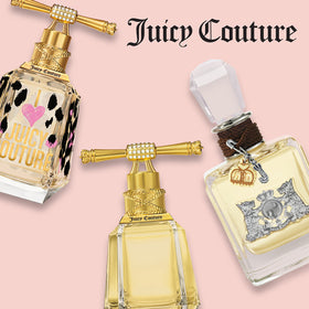 Juicy Couture I Love Juicy flower notes evoke jasmine and honeysuckle warmth.