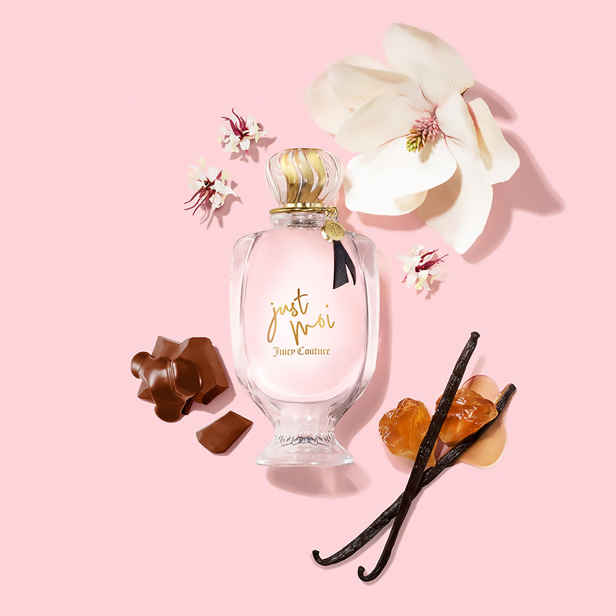 Juicy Couture Just Moi travel-size packaging ideal for on-the-go fragrance