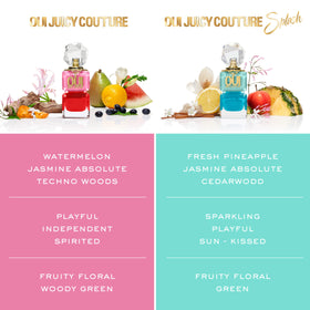Juicy Couture Oui EDP packaging box, gifting-ready presentation.