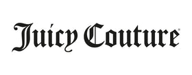 Juicy Couture pink makeup bag wipe-clean lining, quick cleanup after spills.
