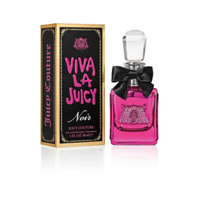 Juicy Couture Viva La Juicy Noir bottle showcasing bold, sensual energy.