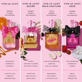 Jasmine Sambac accent hints at romance in Viva La Juicy Noir.