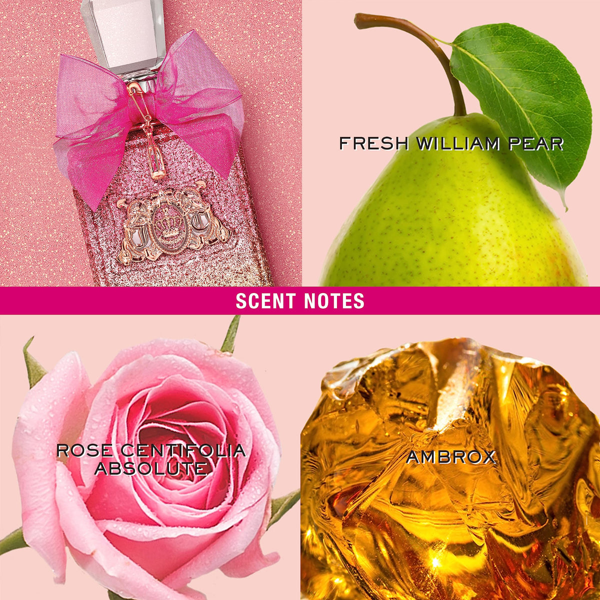Woman applying Viva La Juicy Rosé for daily elegance