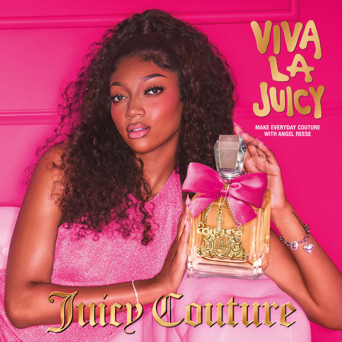 Viva La Juicy top-note mandarin highlights a bright, citrus opening.
