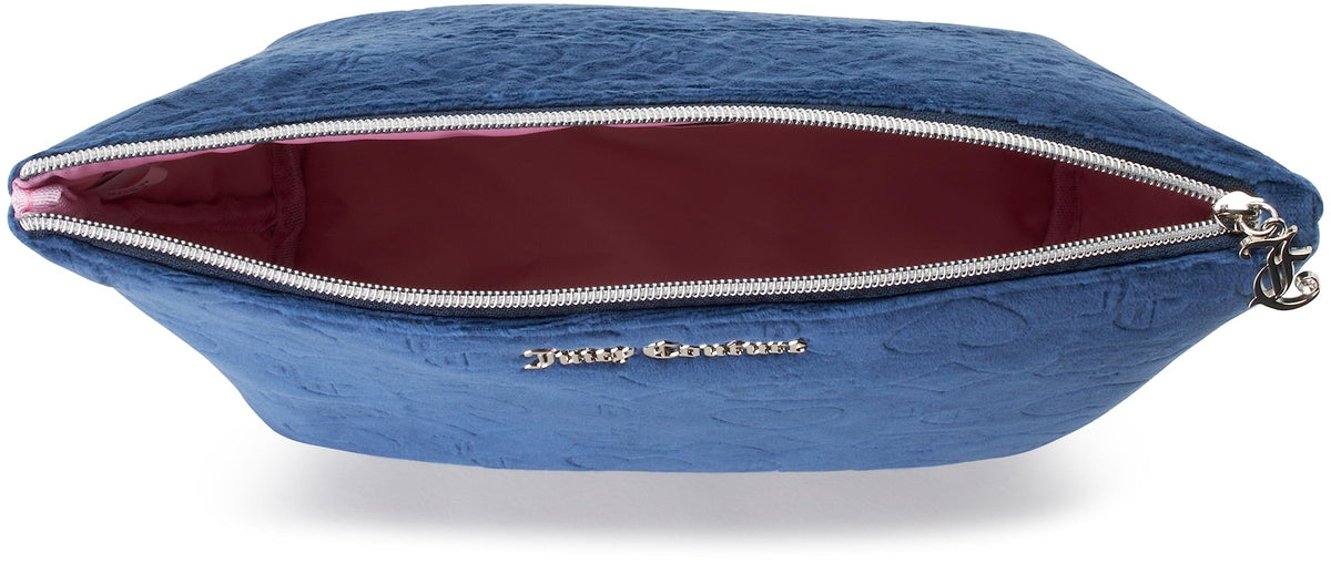 Durable Juicy Couture makeup bag with sturdy construction for frequent travel