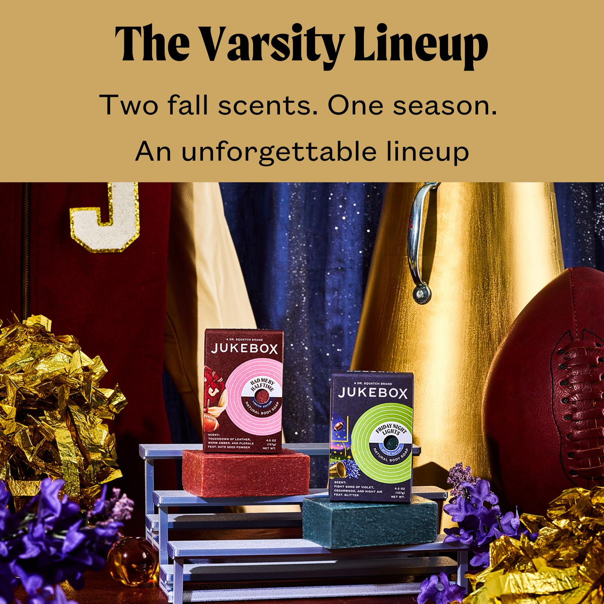 JUKEBOX Had Me by Halftime bar soap with warm, creamy lather for daily use.