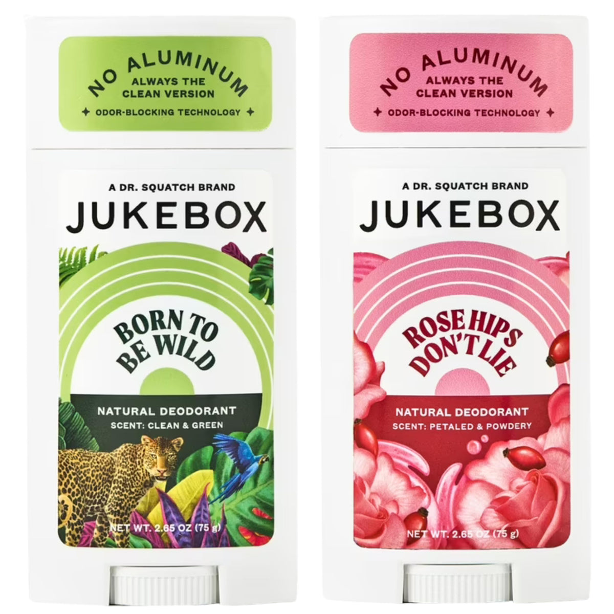 JUKEBOX Rose Hips Don't Lie deodorant bottle for daily freshness and all-day confidence