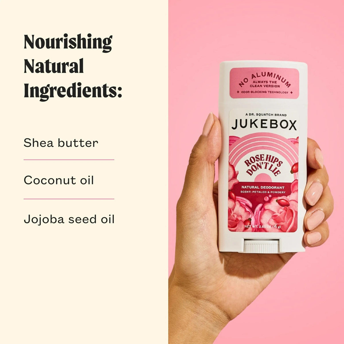 JUKEBOX moisturizing base with shea butter and coconut oil