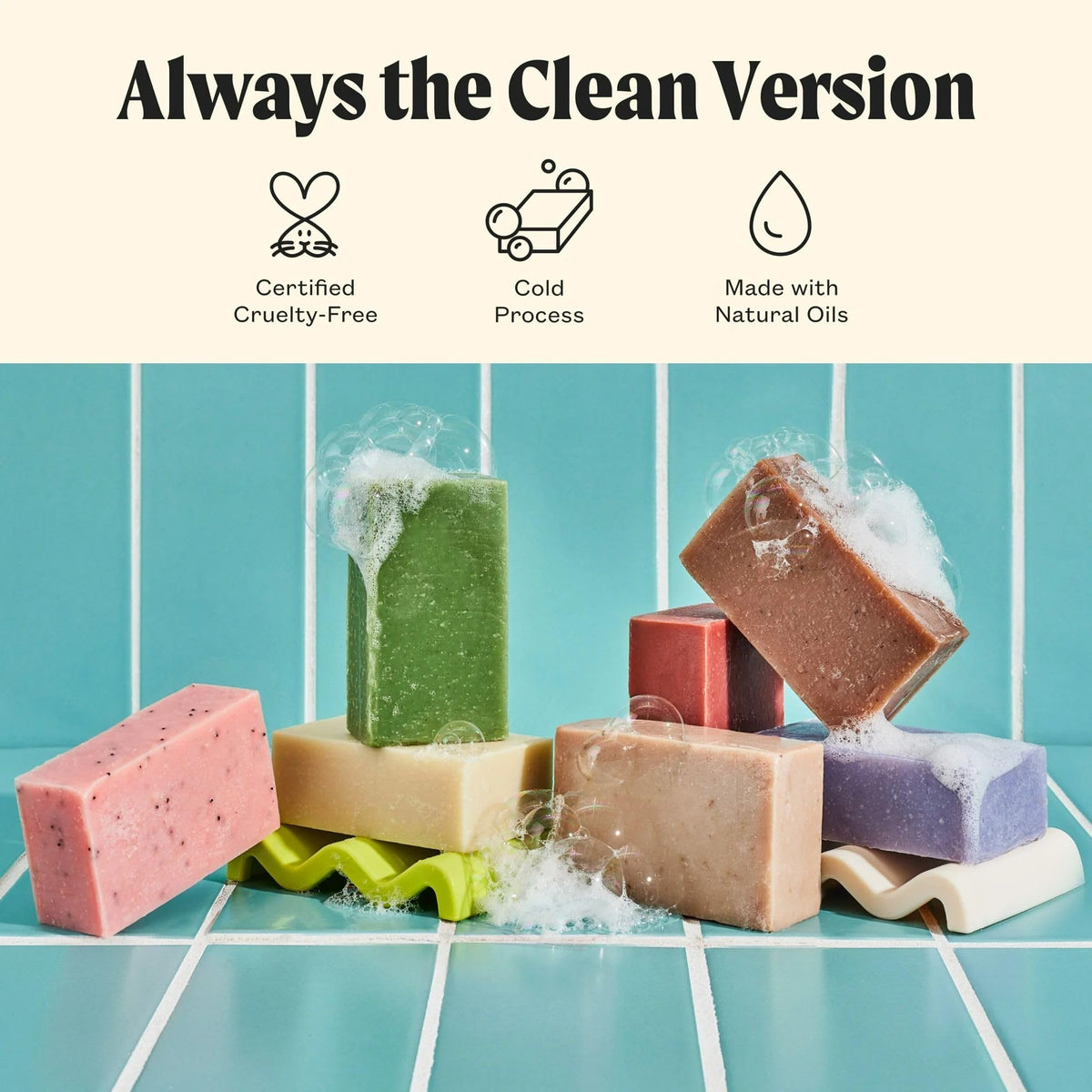 JUKEBOX Vanilla on Vinyl bar soap shows USA-made traditional cold process