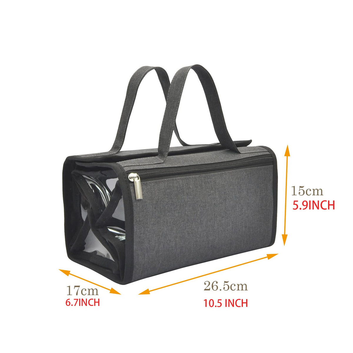 Jula Vance four-in-one roll-up pouch system offers clear, waterproof storage for easy access