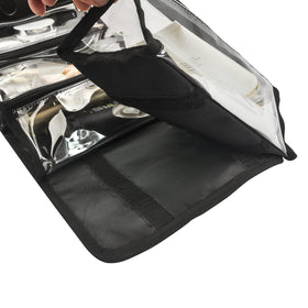 Jula Vance mesh top pocket provides a safe spot for small jewelry and accessories