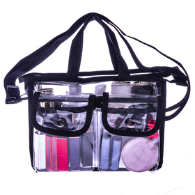 Jula Vance stadium-approved clear bag ready for events