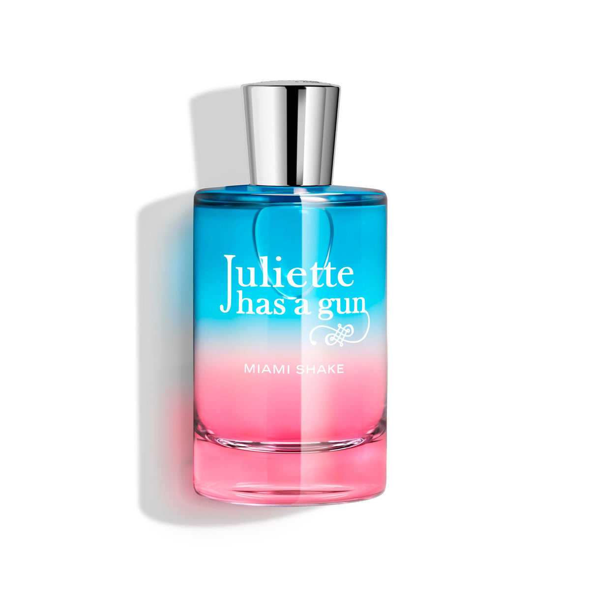 Juliette Has A Gun Miami Shake bottle highlighting vanilla and strawberry for a gourmand mood