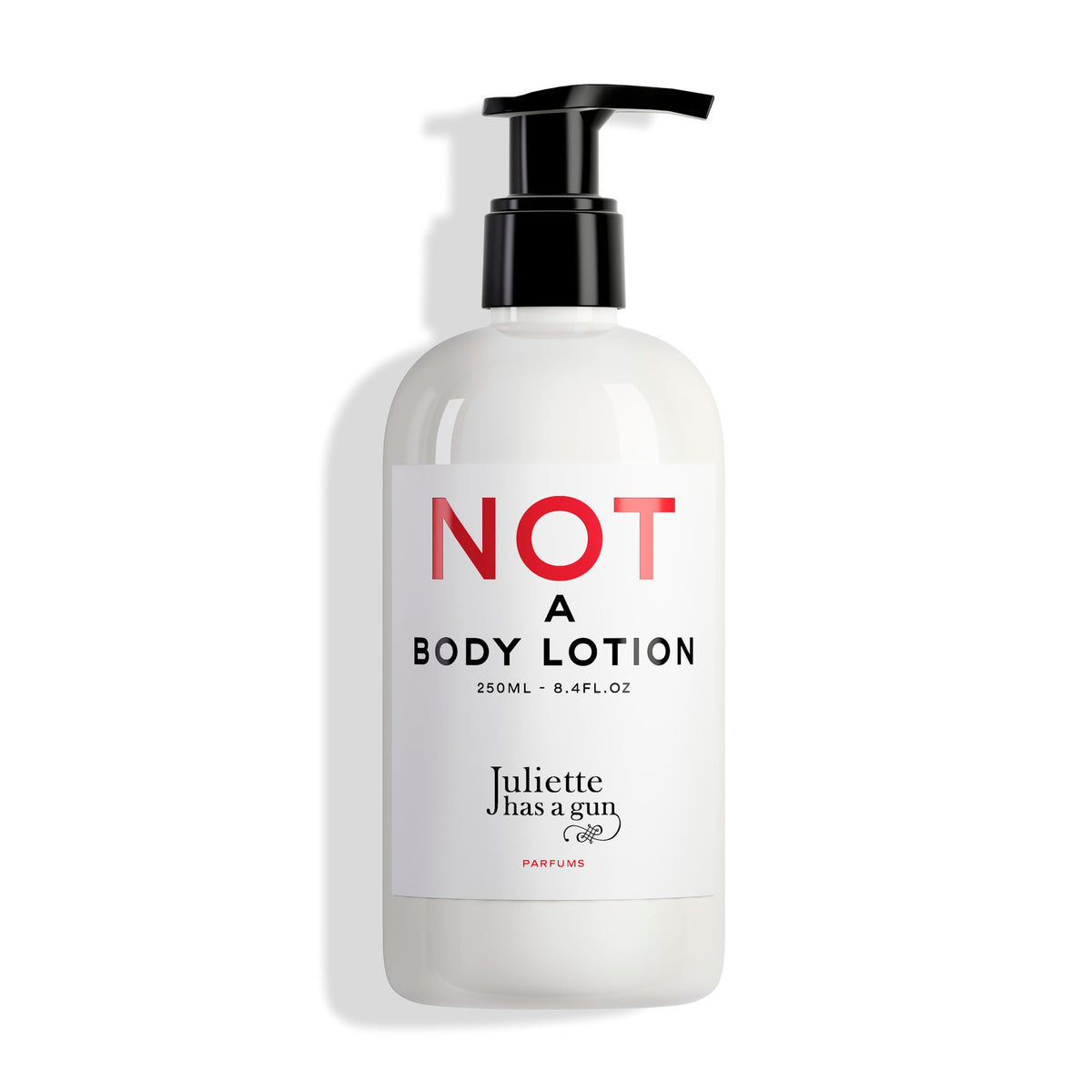 Not a Perfume Body Lotion bottle cap by Juliette Has A Gun, premium packaging