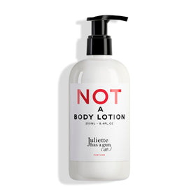 Not a Perfume Body Lotion bottle cap by Juliette Has A Gun, premium packaging