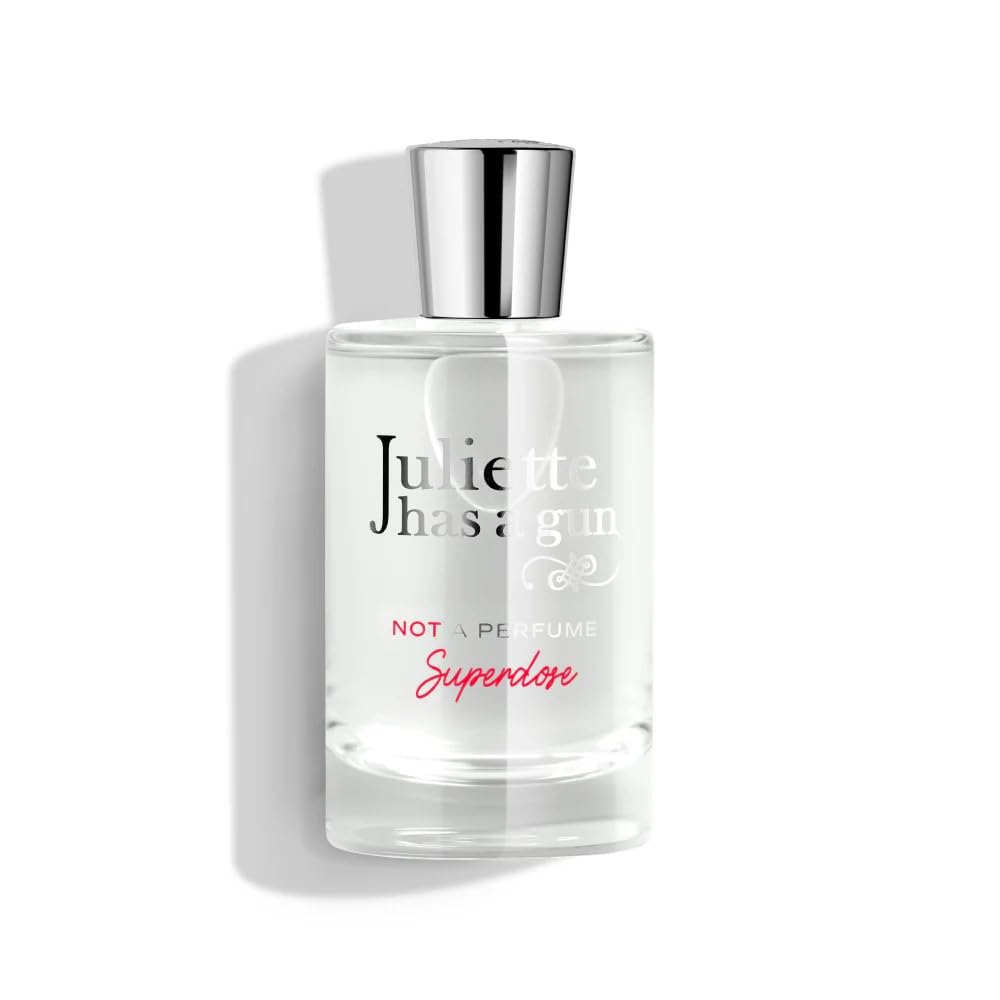 Juliette Has a Gun Not a Perfume Superdose bottle, delivers a clean, enduring scent.