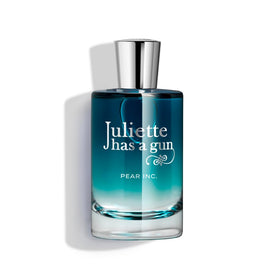 Juliette Has A Gun Pear Inc. bottle close-up highlighting crisp pear opening for daytime wear