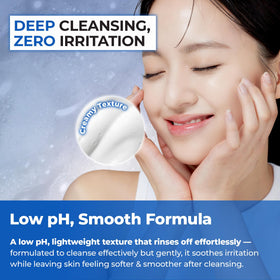 Daily-use glass skin concept with JUMISO cleanser.