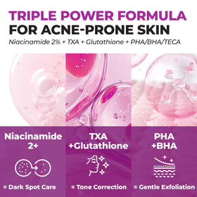 JUMISO Niacinamide toner ingredients label features TXA, Glutathione and HA