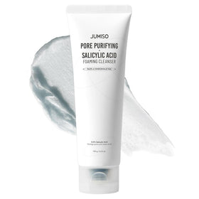 JUMISO bottle of Salicylic Acid 0.5% BHA Foaming Cleanser for daily balance.