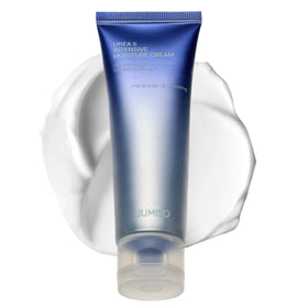 JUMISO Urea 5 Intensive Moisture Cream tube close-up showing rich texture for deep hydration.