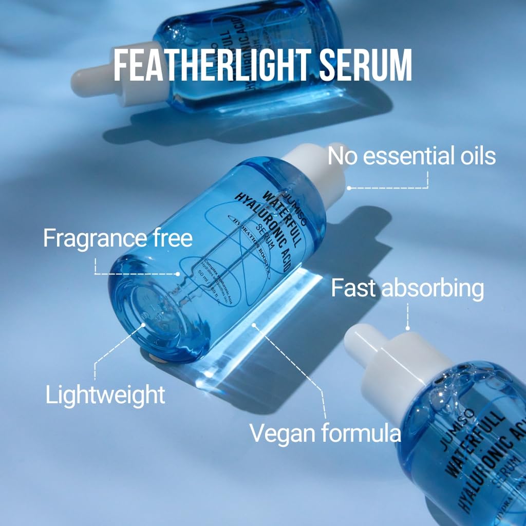 Packaging box for JUMISO Waterfull Serum on display