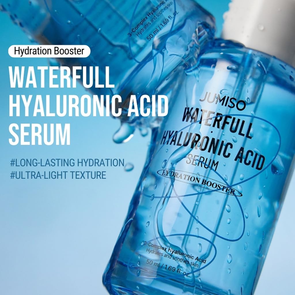 JUMISO Waterfull Serum pump dispensing shows easy application