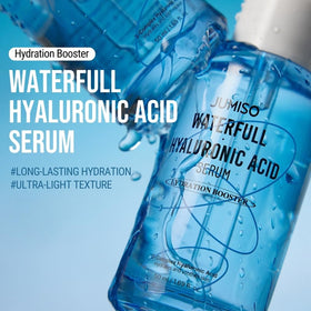 JUMISO Waterfull Serum pump dispensing shows easy application