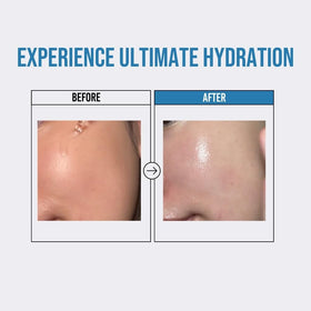 JUMISO Waterfull Serum texture swatch reveals gel-like hydration