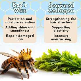 Jumybee BTX ingredients scene with collagen and keratin benefits
