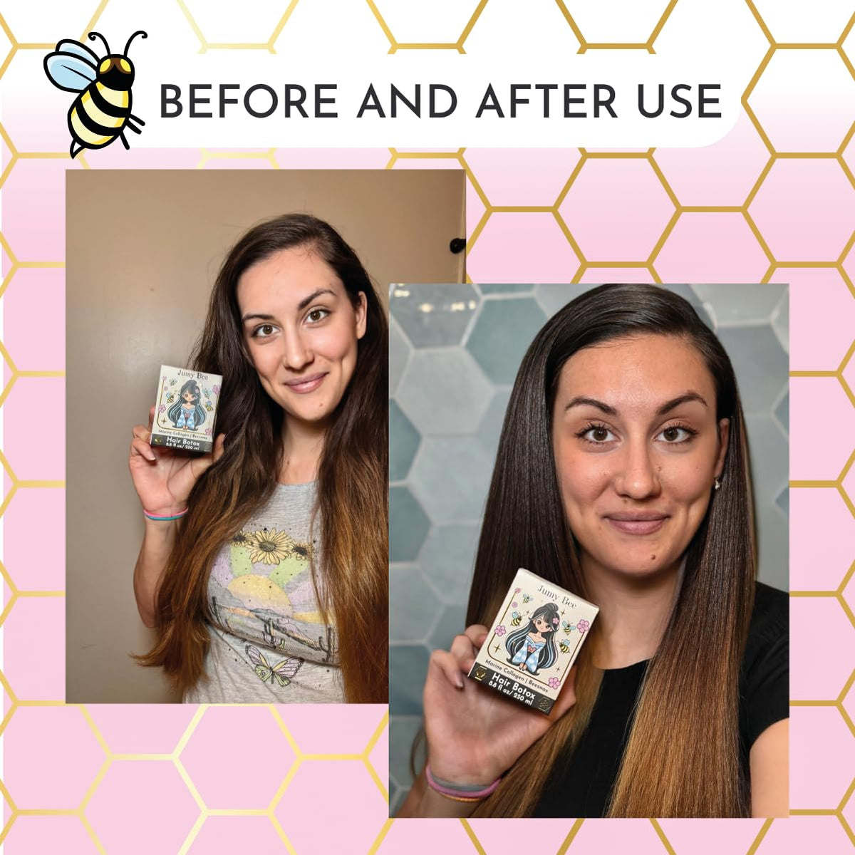 Jumybee BTX packaging display highlighting formaldehyde-free claim
