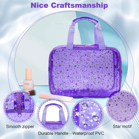 Junesters Star-pattern transparent design helps locate items at a glance.