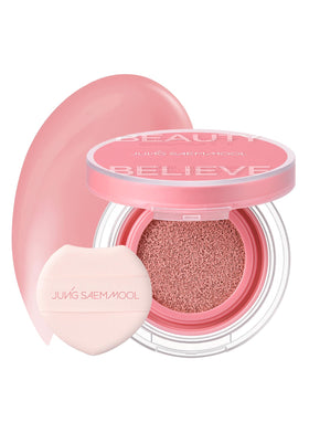 Jung Saem Mool Artist Cushion Blush compact enables buildable color on the go