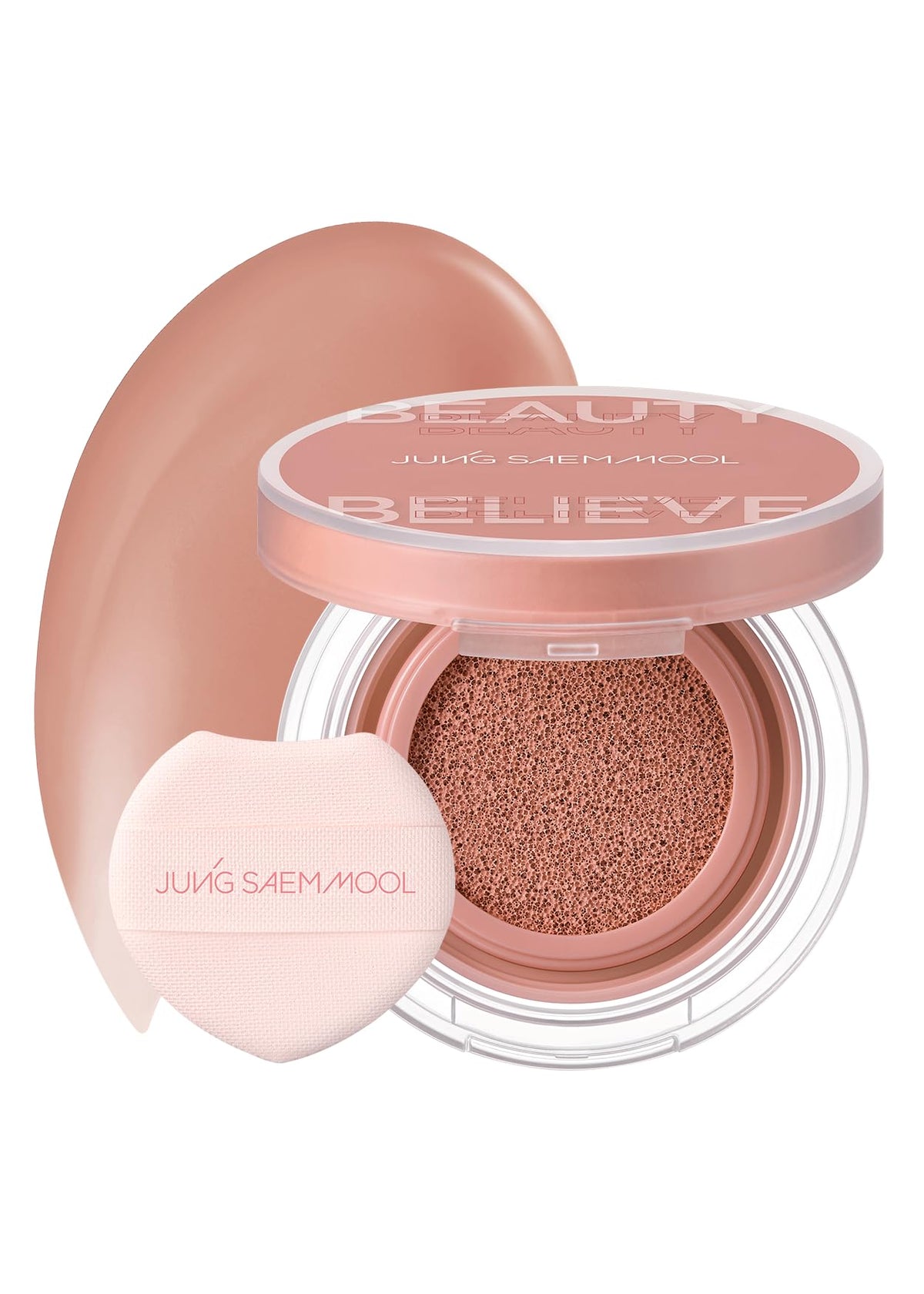 JUNG SAEM MOOL Artist Cushion Blush Nutty Rose compact for natural finish.