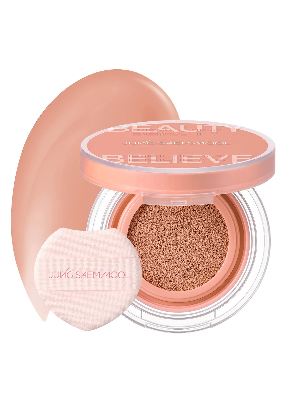 Jung Saem Mool Artist Cushion Blush puff detail supports precise, smooth application