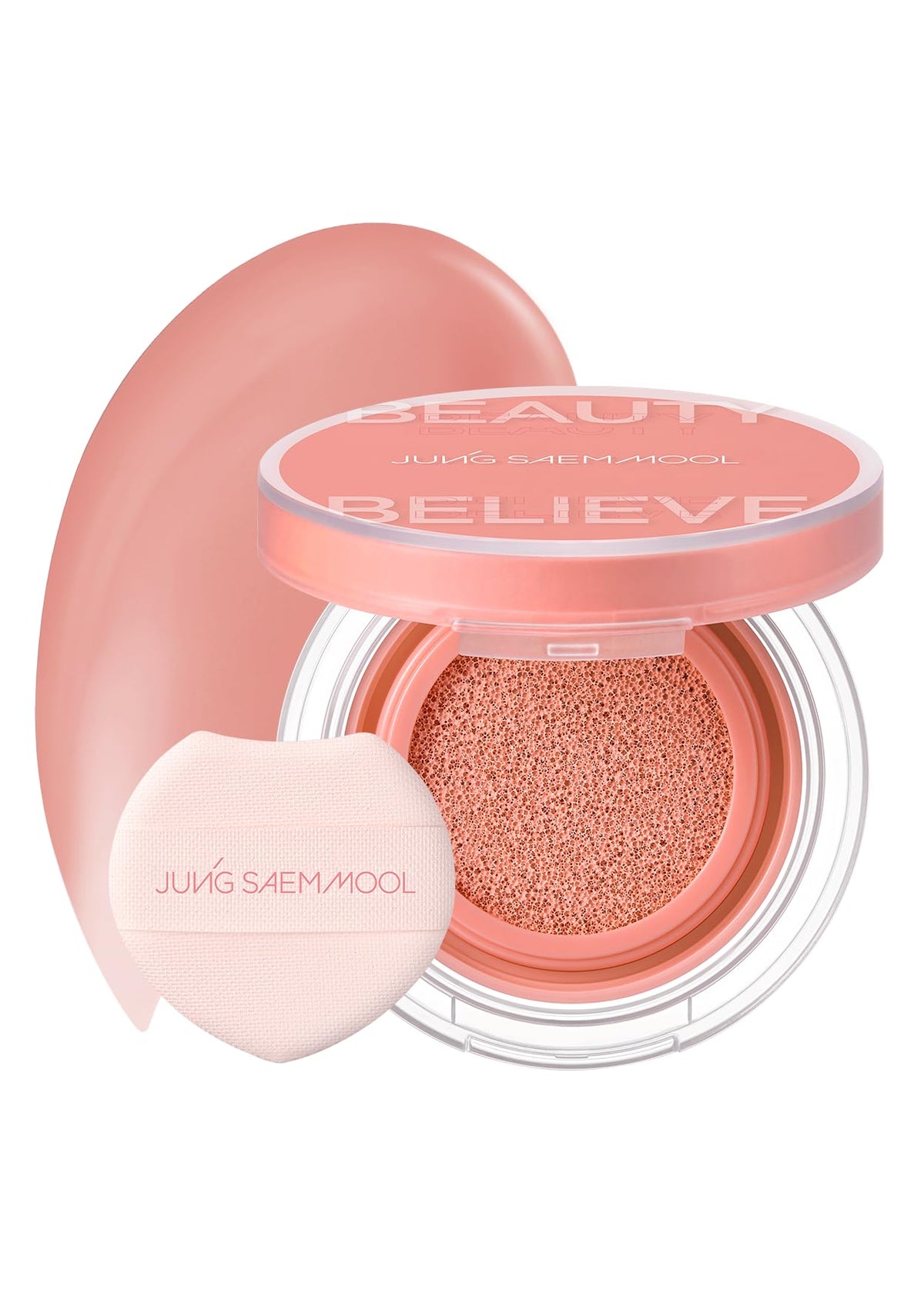 JUNG SAEM MOOL Artist Cushion Blush puff detail enables precise, effortless blending for a natural flush.