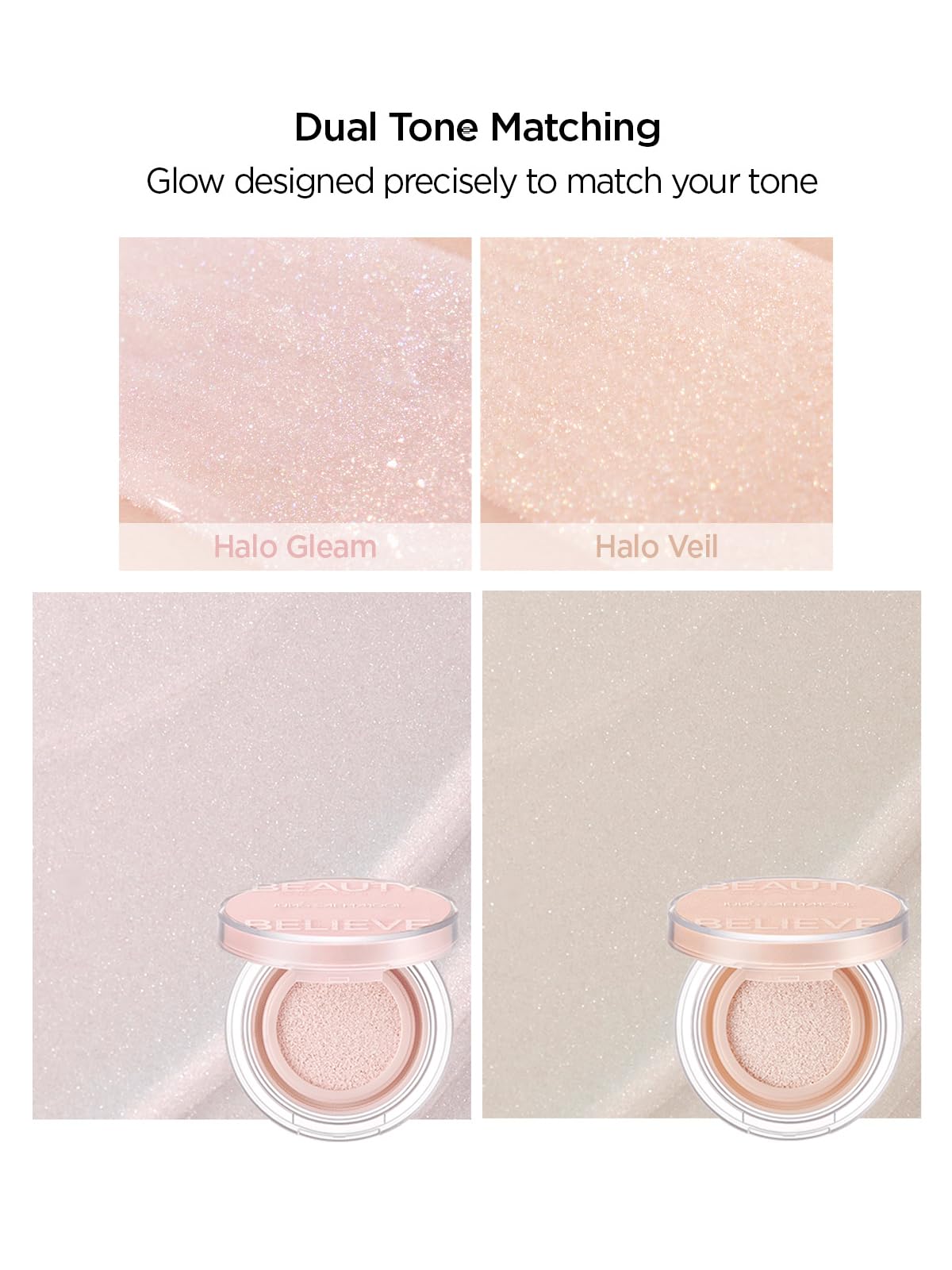 Jung Saem Mool Artist Cushion Highlighter offers lightweight, controllable application.
