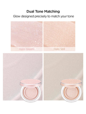 Jung Saem Mool Artist Cushion Highlighter offers lightweight, controllable application.