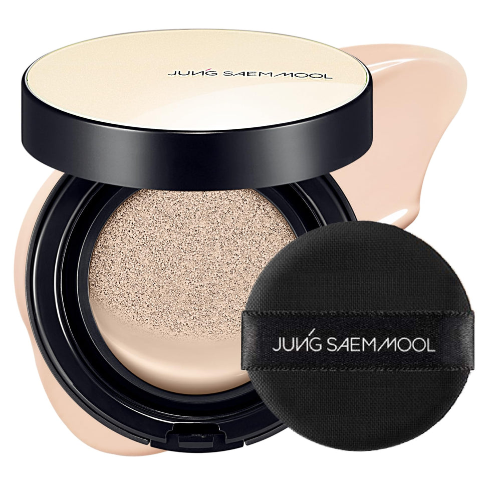 Jung Saem Mool Essential Skin Nuder Cushion bottle showing natural radiant finish