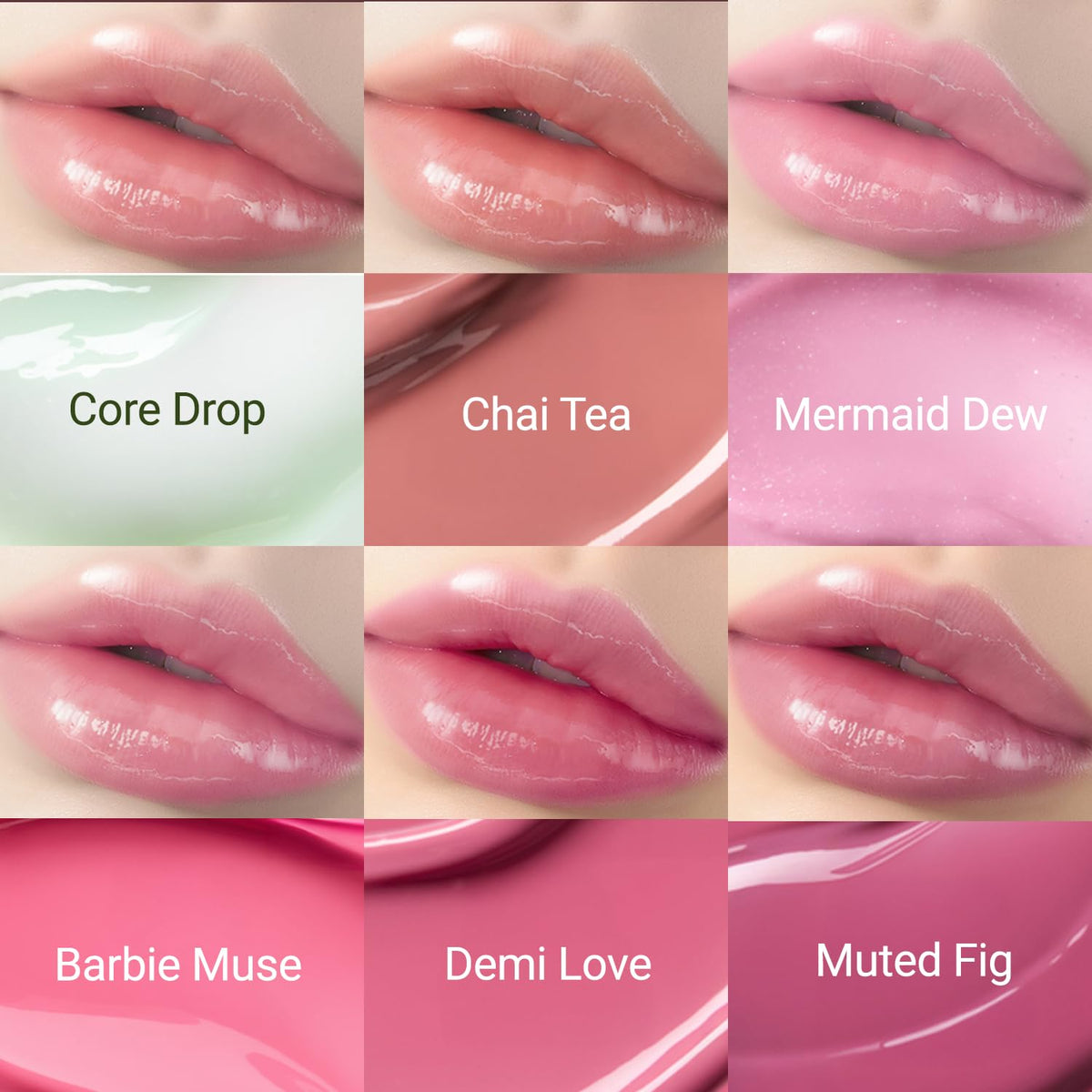 Jung Saem Mool Lip-Pression long-lasting shine in a lip look.