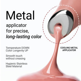Jung Saem Mool Lip-Pression metal-tip cooling effect on lips.