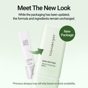 Jung Saem Mool base evens tone for a bare-face look
