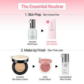 Jung Saem Mool base's mineral complex provides lasting hydration on skin