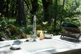 JUNIPER RIDGE White Sage all-purpose cleanser suits shower, sink, and travel needs.