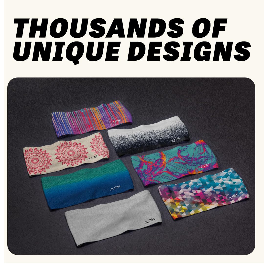 JUNK Brands Big Bang Lite Headband proudly designed and sewn in the USA