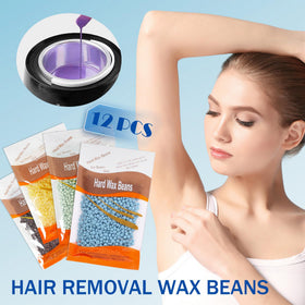 JunKuJK hard wax beads for face and body with gentle formula