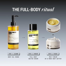 JUNO & Co. Full Body Nectar Serum with a light floral scent