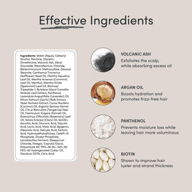 Jupiter Scalp Mask exfoliating action helps remove dead skin cells.