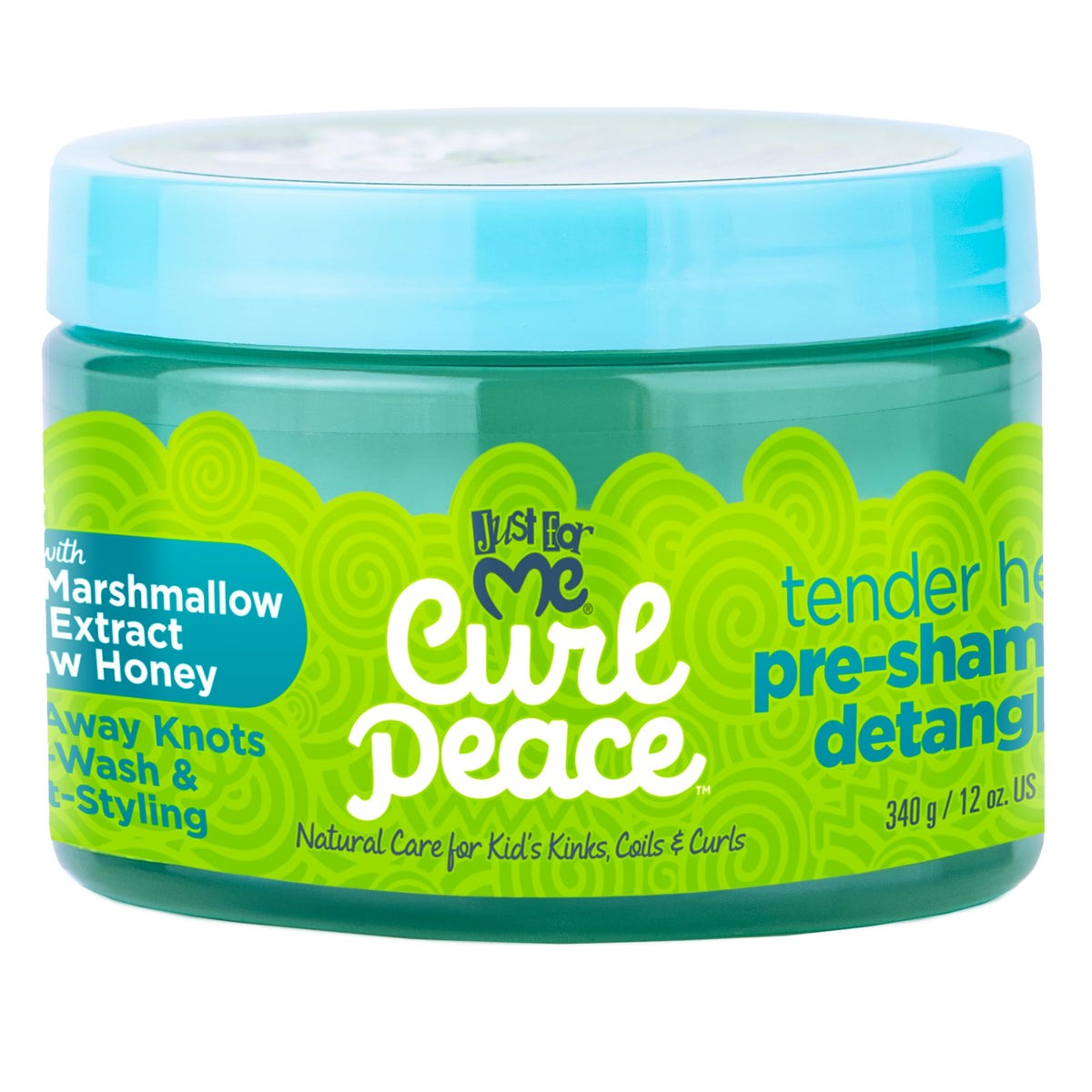 Curl Peace detangling application ready for prewash detangle